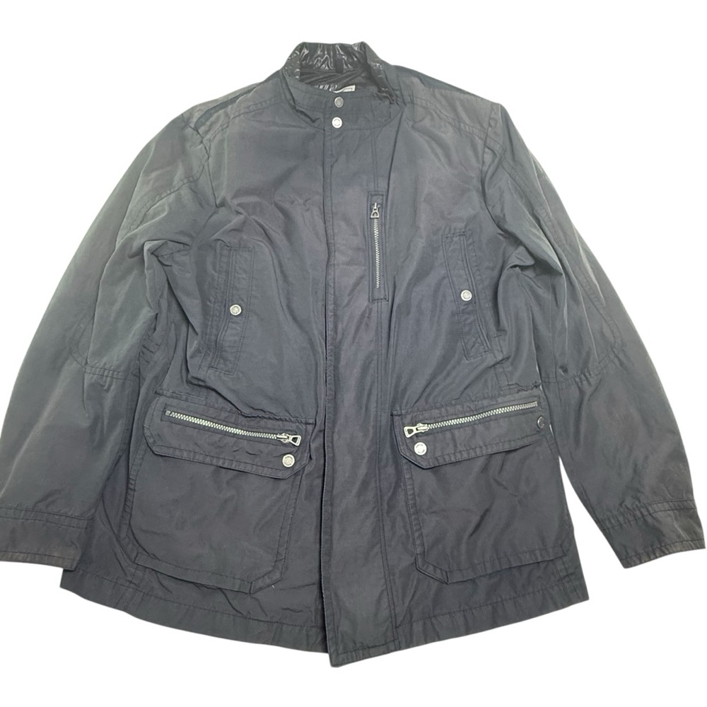 Geox Men's Black Respira Jacket with Zip‎ Pockets